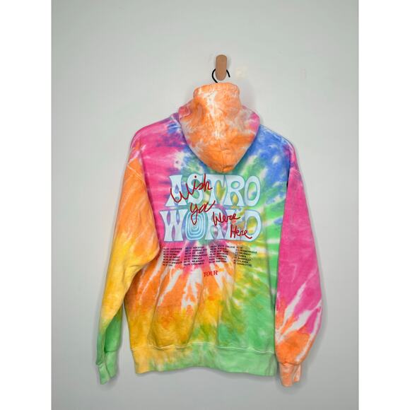 Travis Scott Astroworld Tour Tie Dye Hoodie - Picture 5 of 9